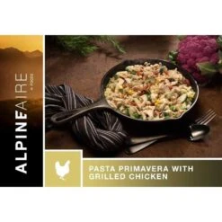 AlpineAire Pasta Primavera W/Grilled Chicken