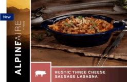 AlpineAire Rustic Three Cheese Sausage Lasagna