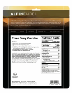 AlpineAire Three Berry Crumble -PineTrail Store alpineaire three berry crumble 2
