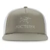 Arcteryx Logo Flat Brim Trucker Hat -PineTrail Store arcteryx logo flat brim trucker hat