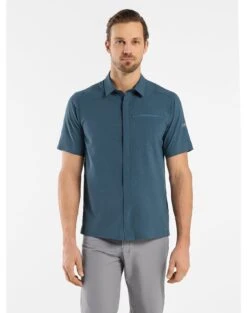 Arcteryx Men's Skyline SS Shirt - Melange -PineTrail Store arcteryx mens skyline ss shirt melange 2