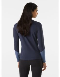 Arcteryx Women's Rho Lightweight Long-Sleeve Crew -PineTrail Store arcteryx womens rho lightweight long sleeve crew 2