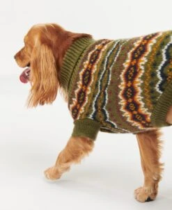 Barbour Case Fair Isle Dog Jumper -PineTrail Store barbour case fair isle dog jumper 2