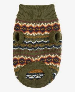 Barbour Case Fair Isle Dog Jumper -PineTrail Store barbour case fair isle dog jumper 3