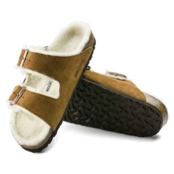 Birkenstock Arizona Shearling Suede Leather -PineTrail Store birkenstock arizona shearling suede leather 2