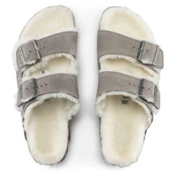 Birkenstock Arizona Shearling Suede Leather -PineTrail Store birkenstock arizona shearling suede leather 5