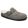 Birkenstock Boston Shearling Suede Leather -PineTrail Store birkenstock boston shearling suede leather