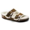 Birkenstock Kids Arizona Shearling Suede Leather