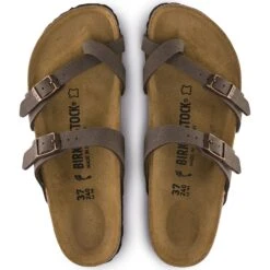 Birkenstock Women's Mayari Birko-Flor Nubuck -PineTrail Store birkenstock womens mayari birko flor nubuck 2