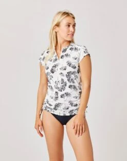 Carve Designs W's Dawson Rashguard -PineTrail Store carve designs ws dawson rashguard 1