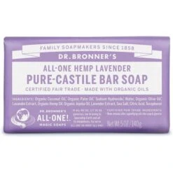 DR. BRONNER'S Lavender Bar Soap