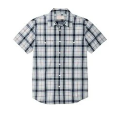 Filson Men's Short Sleeve Chambray Shirt