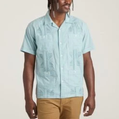 Howler Bros. Men's Guayabera Shirt -PineTrail Store howler bros mens guayabera shirt 4