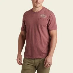 Howler Bros. Men's Select Pocket T : Lightning Badge -PineTrail Store howler bros mens select pocket t lightning badge 1