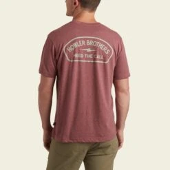 Howler Bros. Men's Select Pocket T : Lightning Badge -PineTrail Store howler bros mens select pocket t lightning badge 2