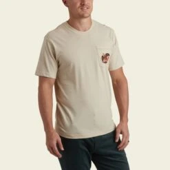 Howler Bros. M's Select Pocket T : Frigate Badge -PineTrail Store howler bros ms select pocket t frigate badge 2
