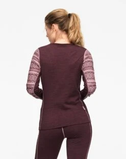 Kari Traa Women's Lune Long Sleeve Baselayer -PineTrail Store kari traa womens lune long sleeve baselayer 2