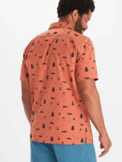 Marmot Men's Muir Camp Novelty Short-Sleeve 8 Marmot Men's Muir Camp Novelty Short-Sleeve -PineTrail Store marmot mens muir camp novelty short sleeve 1