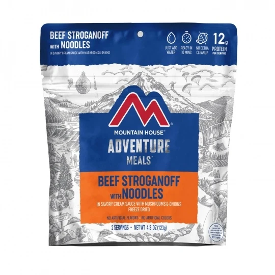 Mountain House Foods Beef Stroganoff 3 Mountain House Foods Beef Stroganoff