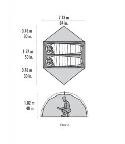 MSR Elixir 2 Person Tent -PineTrail Store msr elixir 2 person tent 9