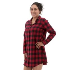 Old Ranch Women's Glacier Night Shirt -PineTrail Store old ranch womens glacier night shirt 2