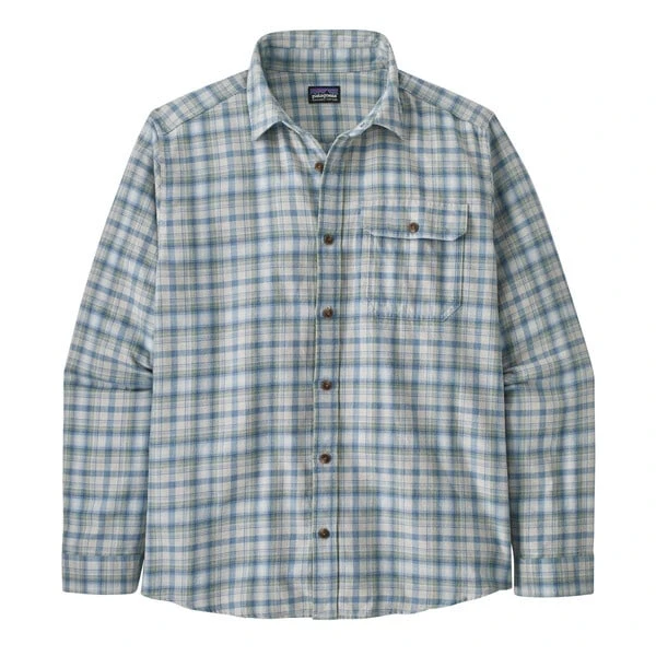 Patagonia Men's Long-Sleeved Cotton In Conversion Lightweight Fjord Flannel Shirt 7 Patagonia Men's Long-Sleeved Cotton In Conversion Lightweight Fjord Flannel Shirt - Image 5