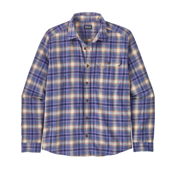 Patagonia Men's Long-Sleeved Cotton In Conversion Lightweight Fjord Flannel Shirt 3 Patagonia Men's Long-Sleeved Cotton In Conversion Lightweight Fjord Flannel Shirt