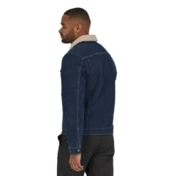 Patagonia Men's Pile Lined Trucker Jacket -PineTrail Store patagonia mens pile lined trucker jacket 3