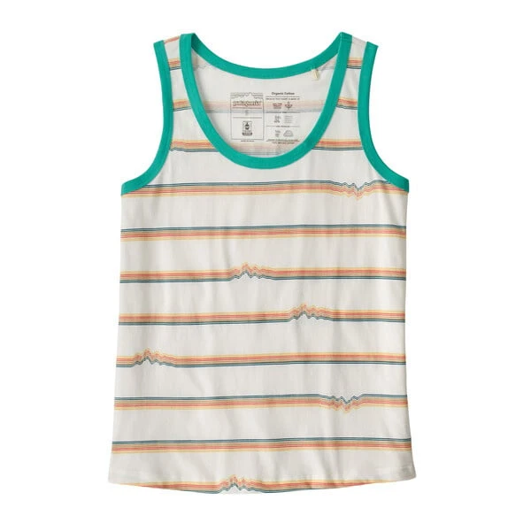 Patagonia Women's Ridge Rise Stripe Repeat Organic Tank 3 Patagonia Women's Ridge Rise Stripe Repeat Organic Tank