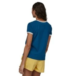Patagonia Women's Spirited Seasons Organic Ringer Tee -PineTrail Store patagonia womens spirited seasons organic ringer t 2