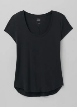 PrAna Women's Cozy Up Scoop Neck Tee -PineTrail Store prana womens cozy up scoop neck tee 4