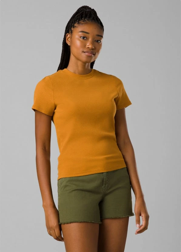 PrAna W's Foundation Rib Tee 4 PrAna W's Foundation Rib Tee - Image 2