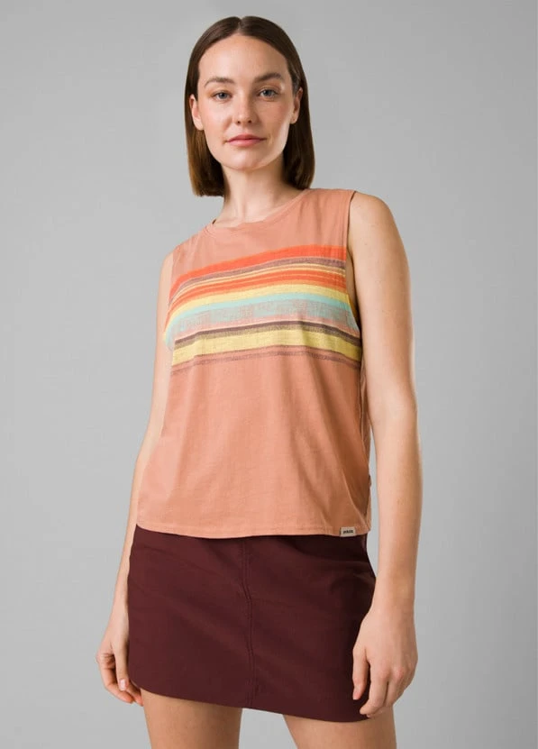 PrAna W's Organic Graphic Sleeveless 4 PrAna W's Organic Graphic Sleeveless - Image 2