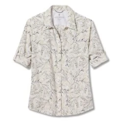 Royal Robbins Women's Expedition II Print 3/4 Sleeve -PineTrail Store royal robbins womens expedition ii print 3 4 sleev 3