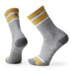 Smartwool Men's Everyday Top Split Stripe Crew Socks -PineTrail Store smartwool mens everyday top split stripe crew sock