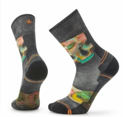 Smartwool Men's Hike Light Cushion Def Lyfe Print Crew Socks