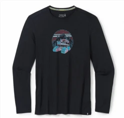 Smartwool Men's Snowcat Trek Long Sleeve Graphic Tee