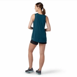 Smartwool Women's Active Ultralite High Neck Tank -PineTrail Store smartwool womens active ultralite high neck tank 2