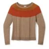 Smartwool Women's Edgewood Colorblock Crew Sweater -PineTrail Store smartwool womens edgewood colorblock crew sweater