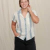 Toad & Co Women's Camp Cove Short Sleeve Shirt -PineTrail Store toad co womens camp cove short sleeve shirt