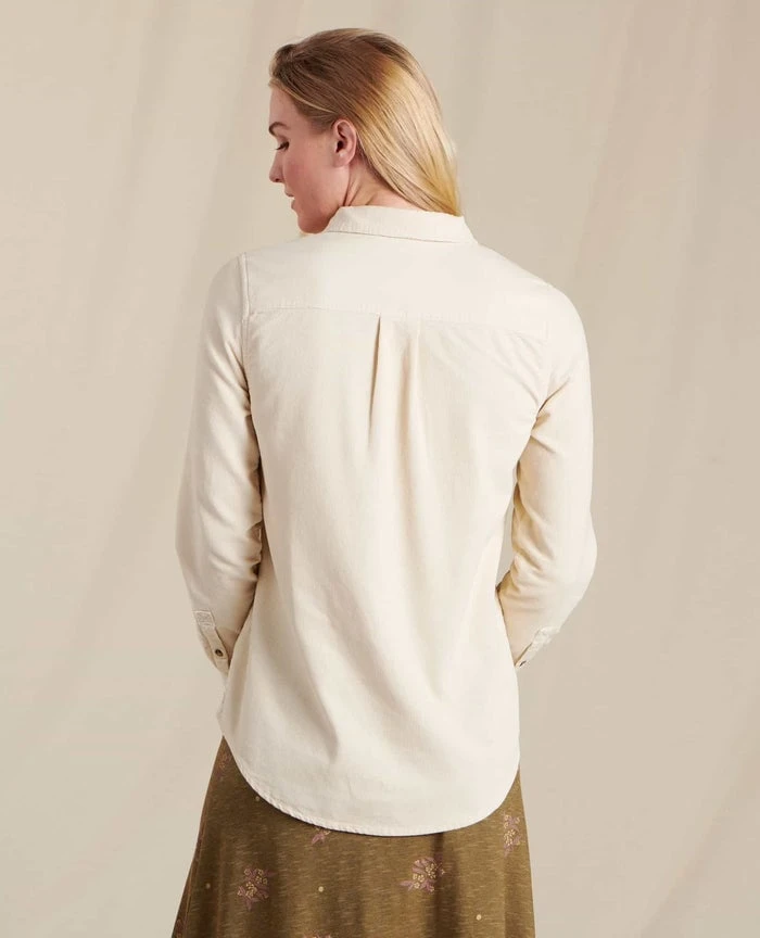 Toad & Co Women's Scouter Cord Long Sleeve Shirt 5 Toad & Co Women's Scouter Cord Long Sleeve Shirt - Image 3