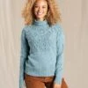 Toad & Co Women's Tupelo II Cable Sweater -PineTrail Store toad co womens tupelo ii cable sweater