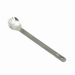 Toaks Outdoor Titanium Long Handle Spork With Polished Bowl