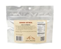 Trailtopia Banana Oatmeal -PineTrail Store trailtopia banana oatmeal 1