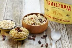 Trailtopia Brown Sugar Raisin Oatmeal -PineTrail Store trailtopia brown sugar raisin oatmeal 2