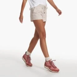 Vuori Women's Vintage Ripstop Short -PineTrail Store vuori womens vintage ripstop short 2