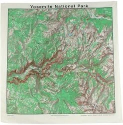 Yosemite Topo Bandana
